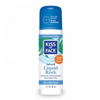 Kiss My Face, Natural Liquid Rock Deodorant, Fragrance Free, 3 fl oz (88 ml)