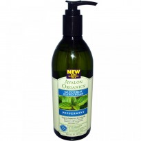 Avalon Organics, Glycerin Hand Soap, Peppermint, 12 fl oz (355 ml)