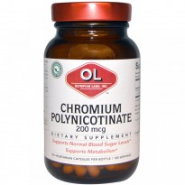 Olympian Labs Inc., Chromium Polynicotinate, 200 mcg, 100 Veggie Caps
