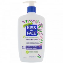 Kiss My Face, Deep Moisturizing Lotion, Lavender Shea, 16 fl oz (473 ml)