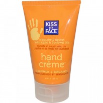 Kiss My Face, Hand Crème, Grapefruit & Bergamot, 4 fl oz (118 ml)