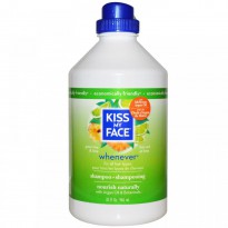 Kiss My Face, Whenever Shampoo, All Hair Types, Green Tea & Lime, 32 fl oz (946 ml)